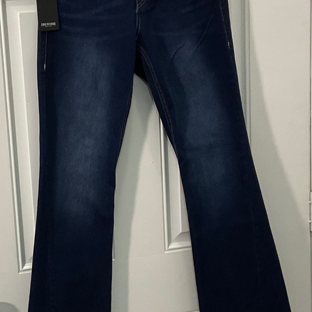 True religion JOEY SN CRYSTAL FLAP FLARE.